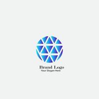 logotipos abstractos bellamente diseñados de grandes marcas vector