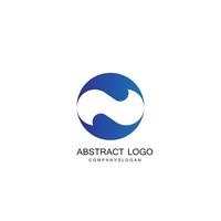 logotipos abstractos bellamente diseñados de grandes marcas vector