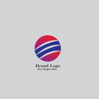 logotipos abstractos bellamente diseñados de grandes marcas vector