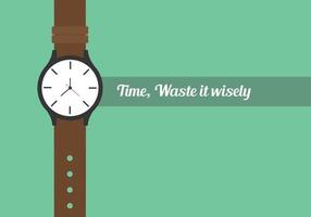 time quotes to use your time wisely watch wristwatch vector