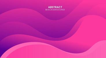 Wave purple gradient pink background vector