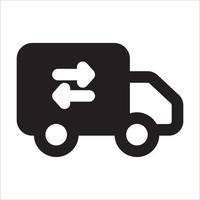 Delivery Truck Icon vector