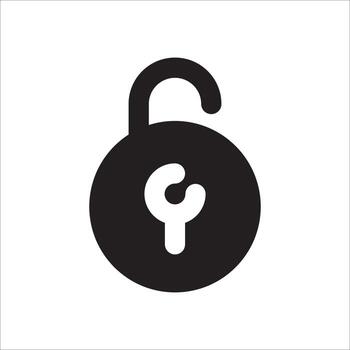 icono de carpeta de bloqueo vector