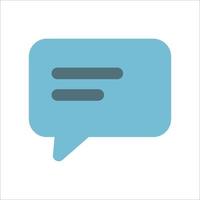 Mail Chat Icon vector