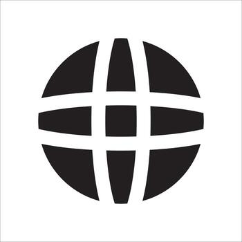 Browser Solid Icon vector