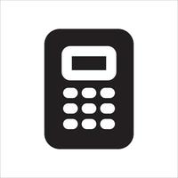 Calculator Icon Solid vector