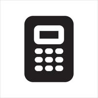 Calculator Icon Solid vector