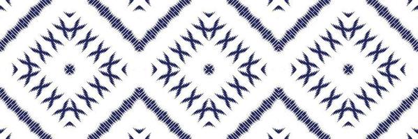 Batik Textile ikat design seamless pattern digital vector design for Print saree Kurti Borneo Fabric border brush symbols swatches stylish
