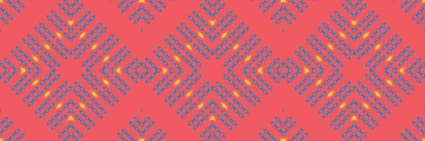 Batik Textile ikat stripes seamless pattern digital vector design for Print saree Kurti Borneo Fabric border brush symbols swatches stylish