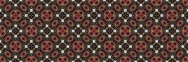 Ikat fabric tribal abstract Seamless Pattern. Ethnic Geometric Ikkat Batik Digital vector textile Design for Prints Fabric saree Mughal brush symbol Swaths texture Kurti Kurtis Kurtas