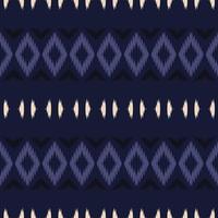 Ikat fabric tribal cross Seamless Pattern. Ethnic Geometric Batik Ikkat Digital vector textile Design for Prints Fabric saree Mughal brush symbol Swaths texture Kurti Kurtis Kurtas
