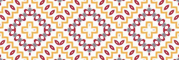 Batik Textile ikat Aztec seamless pattern digital vector design for Print saree Kurti Borneo Fabric border brush symbols swatches party wear