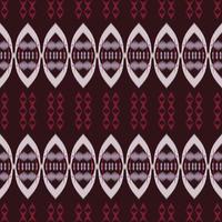 motivo ikat floral patrón sin costuras diseño vectorial digital para imprimir saree kurti borneo borde de tela símbolos de pincel muestras diseñador vector