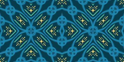 batik textil motivo ikat diseño de patrones sin fisuras diseño vectorial digital para imprimir saree kurti borde de tela símbolos de pincel muestras ropa de fiesta vector