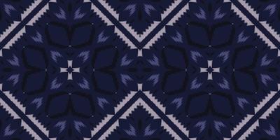 ikat tejido tribal cruz de patrones sin fisuras. étnico geométrico batik ikkat vector digital diseño textil para estampados tela sari mogol cepillo símbolo franjas textura kurti kurtis kurtas