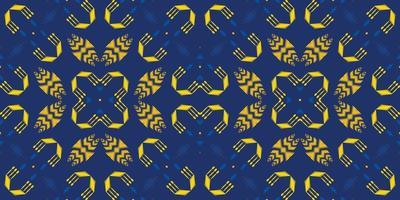 Ikat fabric tribal cross Seamless Pattern. Ethnic Geometric Ikkat Batik Digital vector textile Design for Prints Fabric saree Mughal brush symbol Swaths texture Kurti Kurtis Kurtas