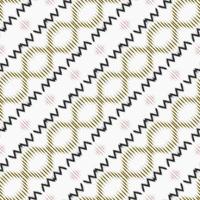 Batik Textile Motif ikat Aztec seamless pattern digital vector design for Print saree Kurti Borneo Fabric border brush symbols swatches designer