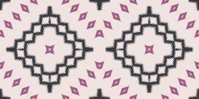 motivo textil batik ikat diamante patrón sin costuras diseño vectorial digital para imprimir saree kurti borde de tela símbolos de pincel muestras ropa de fiesta vector