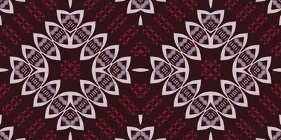 Batik Textile Motif ikat background seamless pattern digital vector design for Print saree Kurti Borneo Fabric border brush symbols swatches cotton