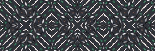 Batik Textile Motif ikat print seamless pattern digital vector design for Print saree Kurti Borneo Fabric border brush symbols swatches stylish