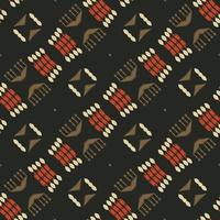 Batik Textile ikat frame seamless pattern digital vector design for Print saree Kurti Borneo Fabric border brush symbols swatches cotton