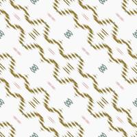 Ethnic ikat vector batik textile seamless pattern digital vector design for Print saree Kurti Borneo Fabric border brush symbols swatches designer