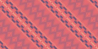 ikat triángulo batik textil patrón sin costuras diseño de vector digital para imprimir saree kurti borde de tela símbolos de pincel de borde diseñador de muestras