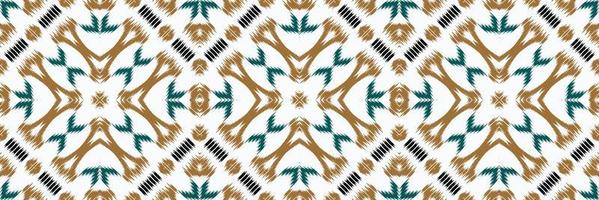 Batik Textile Motif ikat print seamless pattern digital vector design for Print saree Kurti Borneo Fabric border brush symbols swatches designer