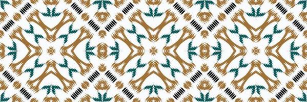 batik motivo textil ikat imprimir patrón sin costuras diseño vectorial digital para imprimir sari kurti borde de tela símbolos de pincel muestras diseñador vector