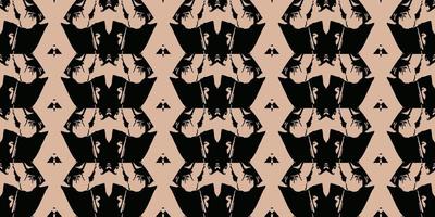 Abstract seamless pattern, seamless wallpaper, seamless background designed for use for interior,wallpaper,fabric,curtain,carpet,clothing,Batik,satin,background , illustration, Embroidery style. vector