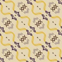 Batik Textile ikat diamond seamless pattern digital vector design for Print saree Kurti Borneo Fabric border brush symbols swatches designer