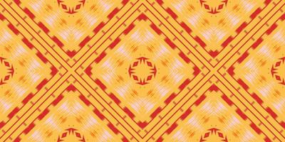 motivo ikat vector batik textil patrón sin costuras diseño vectorial digital para imprimir sari kurti borde de tela símbolos de pincel muestras diseñador