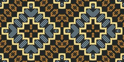 Batik Textile ikat stripe seamless pattern digital vector design for Print saree Kurti Borneo Fabric border brush symbols swatches designer