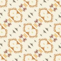 Ethnic ikat stripe batik textile seamless pattern digital vector design for Print saree Kurti Borneo Fabric border brush symbols swatches designer