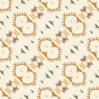 étnico ikat raya batik textil de patrones sin fisuras diseño de vector digital para imprimir saree kurti borde de tela símbolos de pincel de borde diseñador de muestras