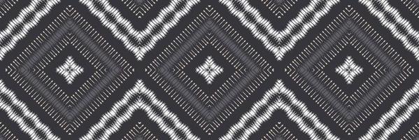 Batik Textile ikat damask seamless pattern digital vector design for Print saree Kurti Borneo Fabric border brush symbols swatches designer