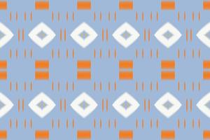 patrón de ikat fondo tribal de patrones sin fisuras. étnico geométrico ikkat batik vector digital diseño textil para estampados tela sari mughal cepillo símbolo franjas textura kurti kurtis kurtas