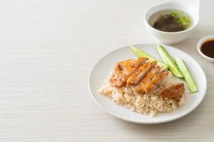 Grilled Chicken with Steamed Rice photo