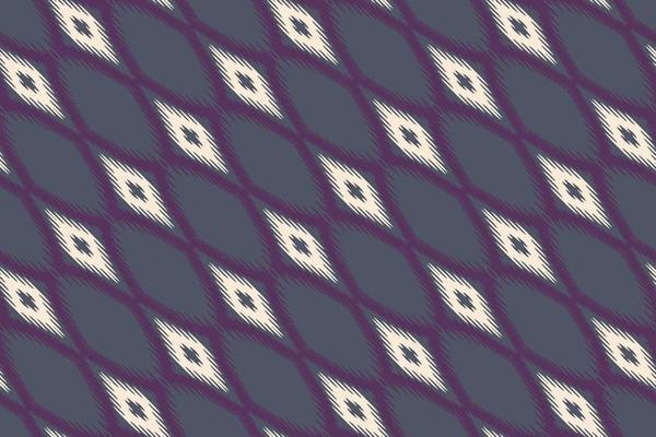 Ikkat or ikat flower batik textile seamless pattern digital vector design for Print saree Kurti Borneo Fabric border brush symbols swatches stylish