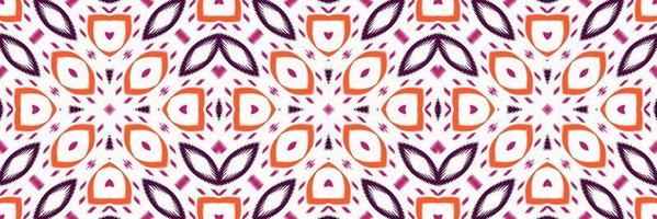 Batik Textile ikat vector seamless pattern digital vector design for Print saree Kurti Borneo Fabric border brush symbols swatches designer
