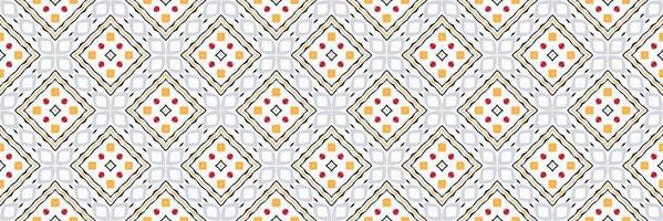 Ethnic ikat texture batik textile seamless pattern digital vector design for Print saree Kurti Borneo Fabric border brush symbols swatches designer