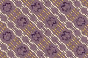 Batik Textile Ikkat or ikat texture seamless pattern digital vector design for Print saree Kurti Borneo Fabric border brush symbols swatches party wear