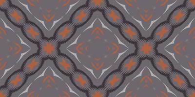 ikat diseña patrones sin fisuras de arte tribal. étnico geométrico batik ikkat vector digital diseño textil para estampados tela sari mogol cepillo símbolo franjas textura kurti kurtis kurtas