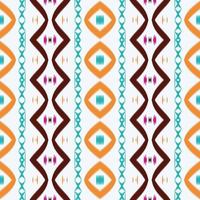 batik textil étnico ikat raya de patrones sin fisuras diseño vectorial digital para imprimir saree kurti borneo borde de tela símbolos de pincel muestras diseñador vector