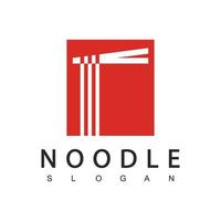 illustration vector graphic of noodles, for restaurant logo