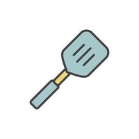 spatula icon vector illustration logo template for many purpose. Isolated on white background.