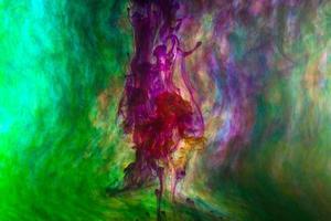 Abstract and very colorful motion blur background photo