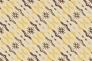 Batik Textile Ikkat or ikat texture seamless pattern digital vector design for Print saree Kurti Borneo Fabric border brush symbols swatches designer