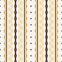 diseño ikkat o ikat batik textil patrón sin costuras diseño vectorial digital para imprimir saree kurti borneo borde de tela símbolos de pincel muestras de algodón vector