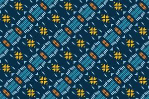 Batik Textile Motif ikat stripe seamless pattern digital vector design for Print saree Kurti Borneo Fabric border brush symbols swatches cotton